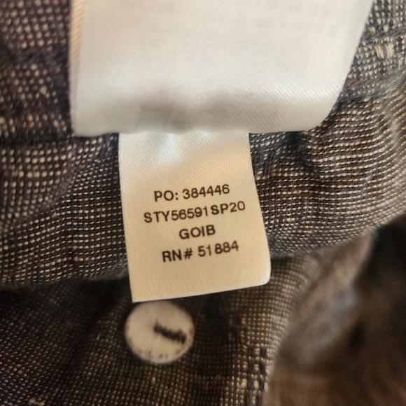 Patagonia Island Hemp Beach Pants Gray Textured Jogger Size Small - Picture 12 of 16